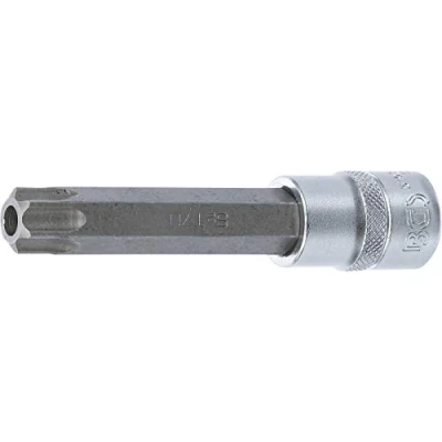 Imagen de BGS 5103 TB70 Punta de vaso longitud 110 mm entrada 12,5 (1/2&quot;) perfil en T (para Torx) con perforación T70