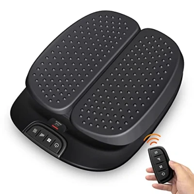 Imagen de Snailax masajeador de pies con calor, Control Remoto, máquina masaje vibrantes ajustables, Fascitis plantar, descompresión