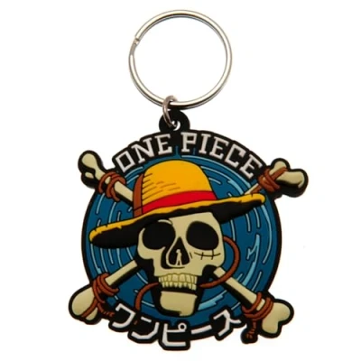 Imagen de Pyramid International One Piece Live Action Straw Hat Crew Icon Llavero de Goma RK39490C