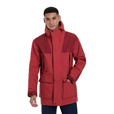 Imagen de Berghaus Breccan Interactive Parka Chaqueta, Hombre, Rojo Ocre/marrón Russett, XS
