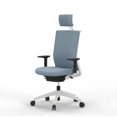 Imagen de Silla de Escritorio Actiu Stay Doble Malla Rhythm Alta Resistencia con Brazos 2D, Sistema Syncro y Soporte 120kg para +12 Horas Uso intensivo Ecosostenible (Atlantic Sea)