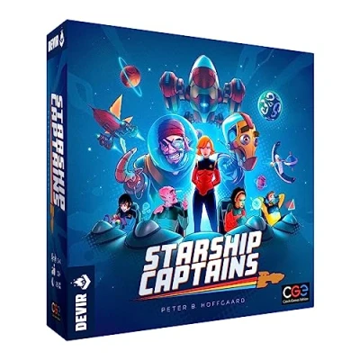 Imagen de Devir Starship Captains, Juego de Mesa, Mesa en Solitario, Estrategia (BGSTCAPSP)