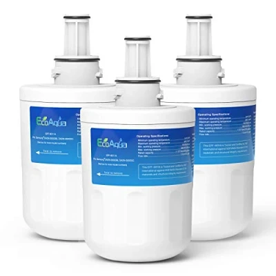 Imagen de EcoAqua EFF 6011A Filtro de Agua para Nevera Compatible con Samsung DA29 00003G, HAFCU1/XAA, HAFIN2/EXP, DA97 06317A, 00003A, 00003B, APP100/1, DA61 00159, SGF DSB20, WSS 1 (3)