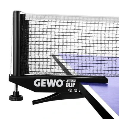 Imagen de GEWO Clip CS Red de Tenis Mesa, Adultos Unisex, Negro, ITTF Standard