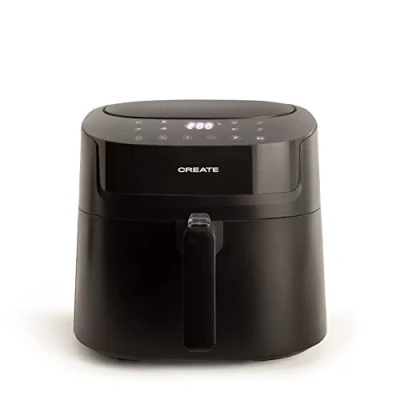 Imagen de CREATE/FRYER PRO LARGE/Freidora de aire sin Aceite 6,2L Negro / 8 programas automáticos, selector temperatura 40 200, 1800W