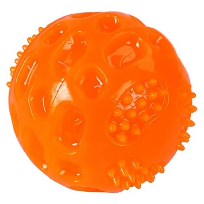 Imagen de Kerbl Pet Pelota ToyFastic, Squeaky, Naranja Ø 7,5 cm