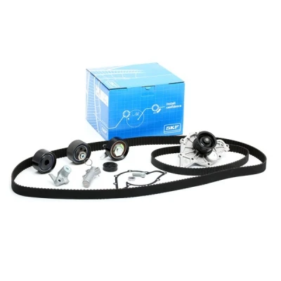 Imagen de SKF VKMC 01952 Bomba de Agua + Kit Distribucion con juntas amortiguador tensado, rodillo tensor AUDI: Allroad C5, A4 B6 Berlina, Avant