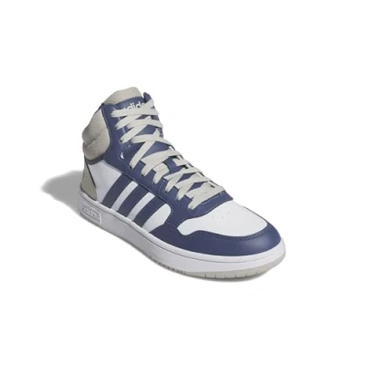 Imagen de adidas Hoops 3.0 Mid Lifestyle Basketball Classic Vintage Shoes, Zapatillas Hombre, Cloud White Preloved Blue Putty Grey, 41 1/3 EU