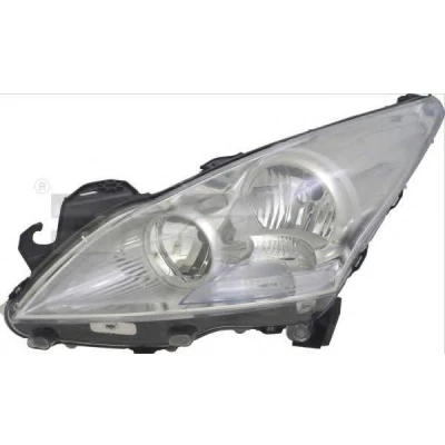 Imagen de TYC 20 14146 05 2 Faros izquierda H7/H7 con luz diurna para circulación por la derecha electromotor PEUGEOT: 5008 I, 3008 I