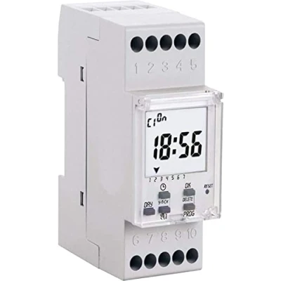 Imagen de Perry 1IO7081 Interruptor horario semanal Digital, Color Blanco