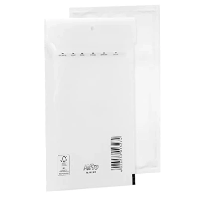 Imagen de Bantex B2 Sobres acolchados (200 unidades, 225 x 140 mm), color blanco
