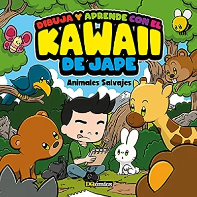 Imagen de Dibuja y aprende con el kawaii de Jape / Cómo dibujar animales salvajes (COMICS)
