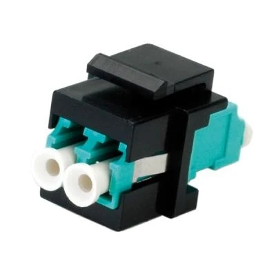 Imagen de Roline Fiber Optic Keystone Jack, Lc Duplex, Multimode, Om3 Cables De Fibra Óptica