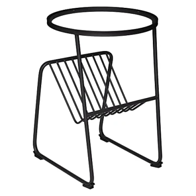 Imagen de ATMOSPHERA CREATEUR D&#039;INTERIEUR Mesa de Centro con Puerta Reversible Joy Negra
