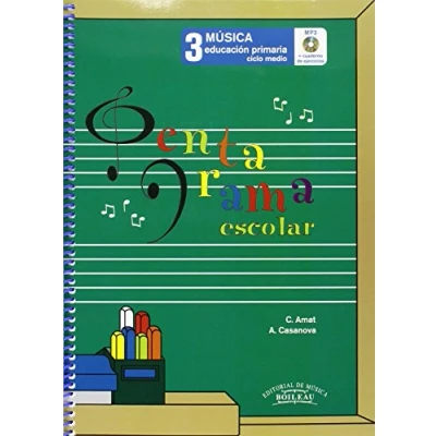Imagen de Pentagrama Escolar Música 3: Educación Primaria. Ciclo Medio 9788480208086