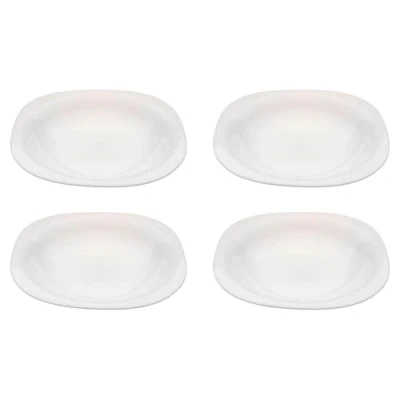 Imagen de AC Pack de 4 Platos Modelo Boreal Hondo 22 cm Material Resistente Apto para lavavajillas y microondas Ideal el hogar, Cocina hosteleria.