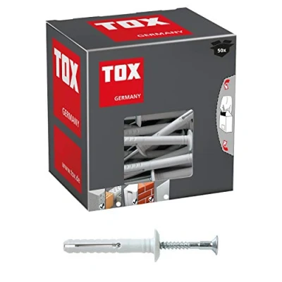 Imagen de TOX Fijación de soporte metálico Attack Metal 6 x 35 mm, 50 piezas, 019102131