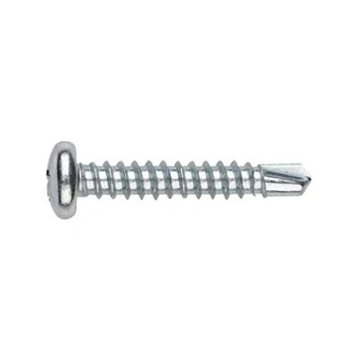 Imagen de Index Fixing Systems BZABR4832 Tornillo Autotaladrante de Cabeza Alomada y Huella Ph, 4.8 x 32 mm, Set 20 Piezas