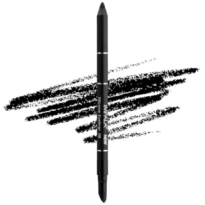 Imagen de Impala Lápiz de Ojos Waterproof con Silicona Color Negro Intenso Nº 08 Trazo Definido o Efecto Difuminado Textura Cremosa Fácil Aplicar Duradero y Resistente al Agua