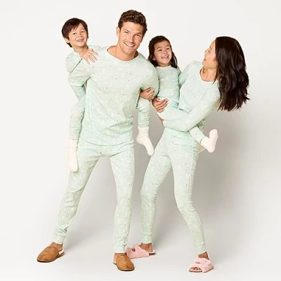 Imagen de Amazon Essentials Pantalón para Dormir de Franela (Disponible en Tallas Grandes) Mujer, Verde Menta Animales Del Bosque, 6XL Grande