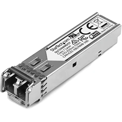 Imagen de StarTech.com Módulo Tranceptor SFP compatible con Cisco GLC SX MMD 1000BASE Multimodo 1GbE Ethernet Gigabit 1GE LC 550m 850nm Firepower, ASR920, IE2000 DDM (GLCSXMMDST)