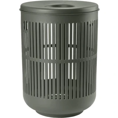 Imagen de ZONE DENMARK Ume Cesta para ropa (40 x 54 cm), color verde oliva