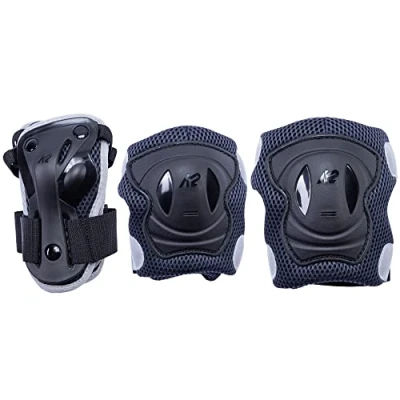 Imagen de K2 Skates Performance W Pad Set Accesorios de Proteccion, Women&#039;s, Negro/Antracita, XL
