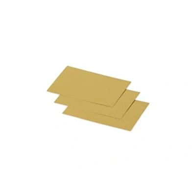 Imagen de Clairefontaine 11292 C tarjeta Pollen 7 x 9,5 cm 210 G paquete de 25 oro