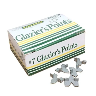 Imagen de Fletcher Glaziers Push Points Caja de puntas esmaltado 28g (aproximadamente 100 puntas)