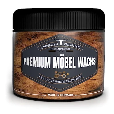Imagen de Cera para muebles incolora el cuidado de y protección la madera PREMIUM FURNITURE WAX URBAN FOREST 500ml