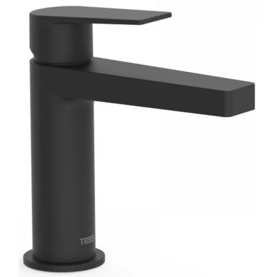 Imagen de Tres Grifería 211.103.01 Grifo monomando para lavabo, color negro mate