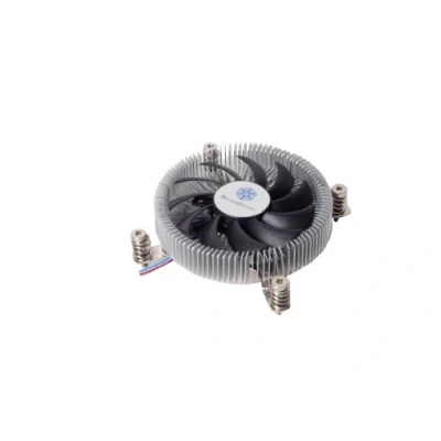 Imagen de SilverStone SST NT07 115X Disipador para CPU Nitrogon, Perfil bajo, PWM de 80mm, Intel
