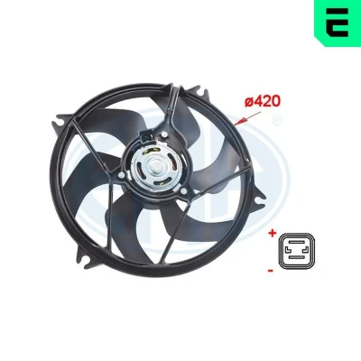 Imagen de ERA 352042 Ventilador de Radiador 387 12 CITROËN: Xsara Picasso, Berlingo / First I, I Furgón
