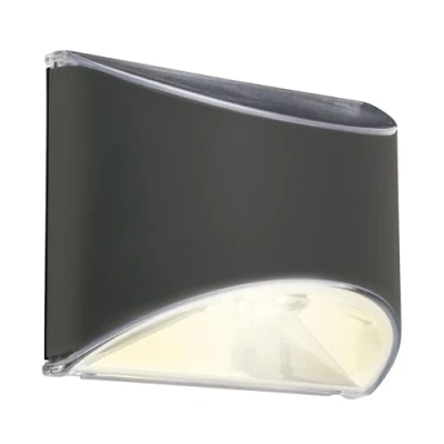 Imagen de BRILONER Lámparas solares para colgar en el exterior, aplique LED foco lámpara de pared solar exterior con batería, encendido y apagado automático