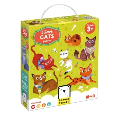 Imagen de Banana Panda Rompecabezas, Multicolor, 26&quot; x 12.6&quot; (49288)