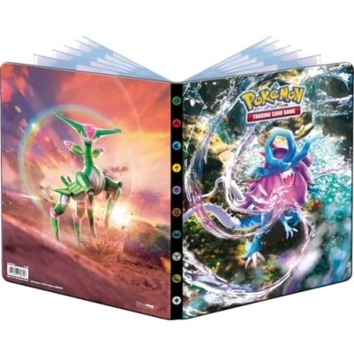 Imagen de Ultra Pro Asmodee Pokémon Carlata y Violeta Fuerzas temporales (EV05): Cuaderno de tarjetas Capacidad: 252 cartas Juegos mesa Accesorios para coleccionables