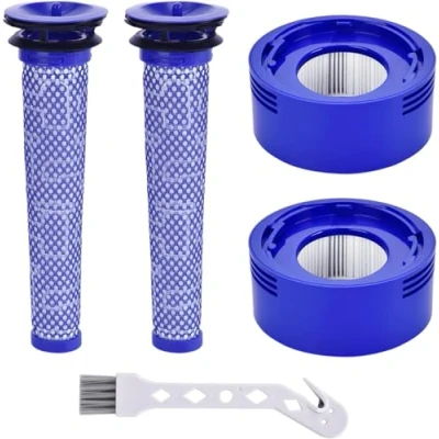 Imagen de Leadaybetter V8 Filtros para Dyson V7 2 HEPA y pre Filtro Animal Juego de Vacío sin Cable Absoluto, Reemplazar # DY 96566101, 96747801