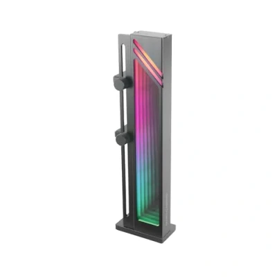 Imagen de MARSGAMING Mars Gaming MCA GCB, Soporte para Tarjeta Gráfica, Iluminación ARGB Infinity Mirror, GPU con Sincronización ARGB, Base Magnética Antideslizante, Compatibilidad Universal, Negro