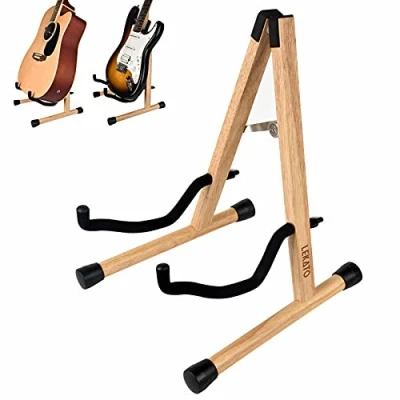 Imagen de LEKATO soporte de madera para guitarra acústica, eléctricao