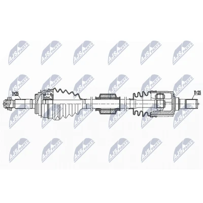 Imagen de Semi eje NTY NPW KA 394