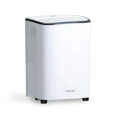 Imagen de Deshumidificador Noaton DF 4112, máx. 13L/24h, tamaño de la habitación aprox. 65 m3 ( 25 m²), 190 W, depósito agua 2,5l, manguera desagüe, temporizador, con sensor humedad Contra el moho
