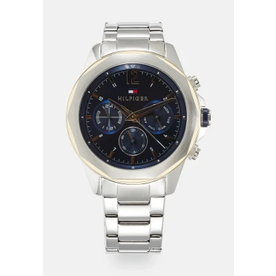 Imagen de Tommy Hilfiger Cronógrafo silvercolored/blue, Hombre, Talla: One Size, Silver colored/blue