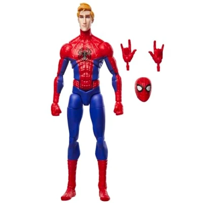 Imagen de Marvel Legends Series, Peter Parker, Spider Man: Un Nuevo Universo, Figura Coleccionable de 15 cm
