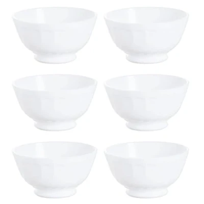 Imagen de Luminarc Trianon 6 Tazon Bol Opal 13cm Blanco