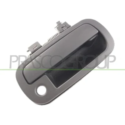 Imagen de PRASCO DS8108001 Manecilla de Puerta exterior, Delante, derecha con ojo cerradura negro