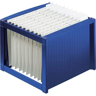 Imagen de Helit H6110034 Fichero para carpetas colgantes (260 x 360 380 mm), color azul