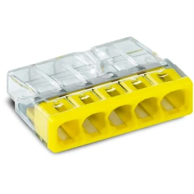 Imagen de Wago Caja de 100 bornas conexión rapida para 5 conductores S2273