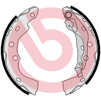 Imagen de BREMBO S 78 510 Zapatas de freno 200 32 con palanca mano