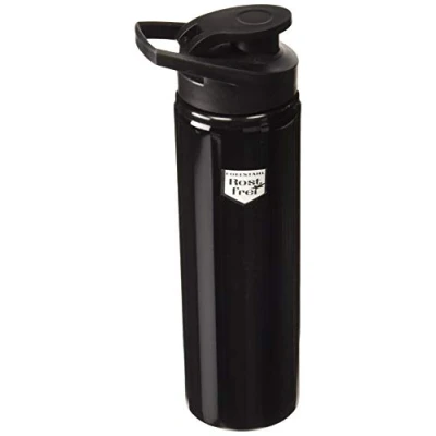 Imagen de Fischer Botella Bicicleta, Acero Inoxidable, Negro, Adultos, Schwarz, 750 ml
