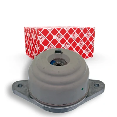 Imagen de FEBI BILSTEIN 44734 Soporte de motor delante, ambos lados hidráulico con tapa contra salpicaduras, caperuza protectora /fuelle 180